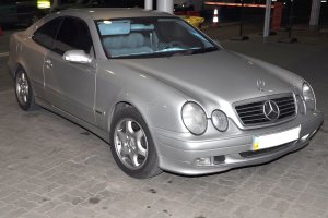 Mercedes CLK 200 pochodzący z kradzieży 