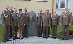 Grupa nowo mianowanych mł. chorążych Straży Granicznej 