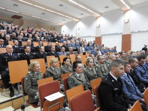 Spotkanie Szefa MSWiA ze służbami mundurowymi na Podkarpaciu 