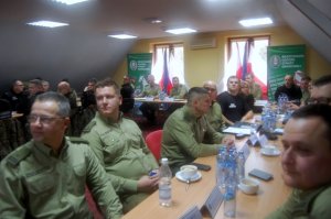 Odprawa służbowa kadry kierowniczej w Bieszczadach 