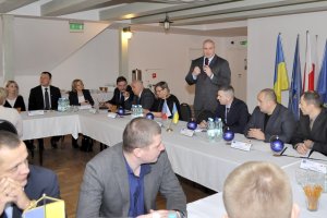 Spotkanie służb granicznych w Baszni Dolnej 