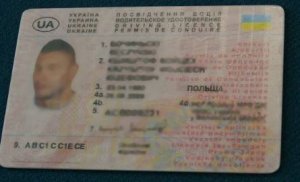 fałszywe ukraińskie prawo jazdy 