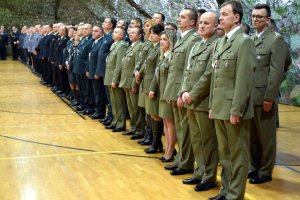 Spotkanie opłatkowe przedstawicieli wszystkich podkarpackich służb mundurowych w Rzeszowie 