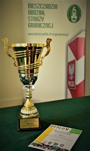 Puchar wywalczony przez strażników granicznych z BiOSG 