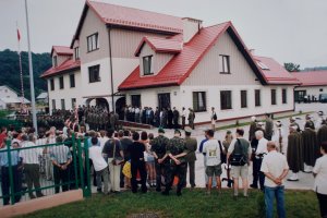 lipiec 2002 roku - otwarcie placówki SG w Huwnikach 