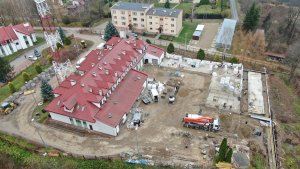 Placówka Straży Granicznej w Hermanowicach w trakcie przebudowy 
