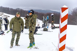 Skiturowe szkolenie SG i GOPR w Bieszczadach Skiturowe szkolenie SG i GOPR w Bieszczadach