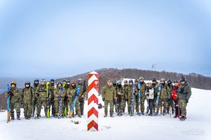 Skiturowe szkolenie SG i GOPR w Bieszczadach Skiturowe szkolenie SG i GOPR w Bieszczadach