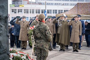 Wojewódzkie obchody Narodowego Dnia Pamięci Żołnierzy Wyklętych (fot. Sebastian Stankiewicz, Biuro prasowe UMWP)