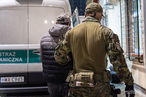 Konwój cudzoziemców ze Strzeżonego Ośrodka dla Cudzoziemców w Przemyślu Konwój cudzoziemców ze Strzeżonego Ośrodka dla Cudzoziemców w Przemyślu