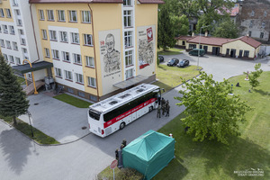 Funkcjonariusze i pracownicy Bieszczadzkiego Oddziału SG wzięli udział w tradycyjnej akcji krwiodawstwa