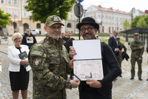 uroczystość odsłonięcia niedźwiadka uroczystość odsłonięcia niedźwiadka
