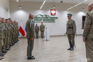 święto patrona BiOSG uroczystość w komendzie oddziału. Wręczanie odznaczeń i wyróżnień