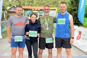 sztafeta maratońska pamięci 39. Pułku Piechoty Strzelców na dystansie 4x10,5 km  w ramach Roztoczańskiego Festiwalu Biegowego