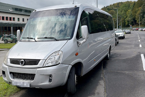 zatrzymany autobus zatrzymany autobus
