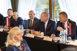 Spotkanie przedstawicieli służb granicznych Polski, Słowacji i Ukrainy