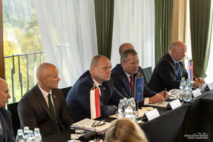 Spotkanie przedstawicieli służb granicznych Polski, Słowacji i Ukrainy