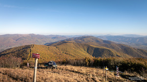 Służba jesienią w Bieszczadach