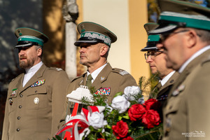 Delegacja Bieszczadzkiego Oddziału SG oddała hołd zmarłym