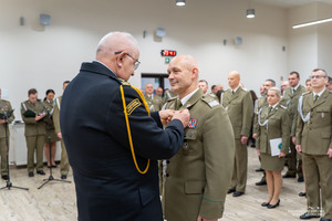 Uroczysta zbiórka w komendzie BIOSG