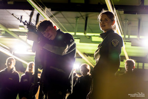 Uczniowie klasy mundurowej dynowskiego liceum poznawali realia służby w Bieszczadzkim Oddziale SG.