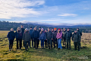 Studenci Koła Naukowego „Pogranicznik” z wizytą w BiOSG