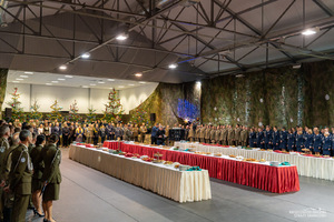 Świąteczne spotkanie mundurowych