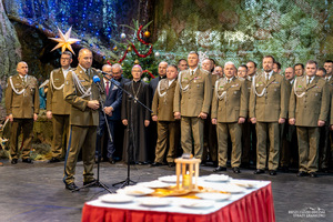 Świąteczne spotkanie mundurowych