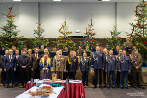 Świąteczne spotkanie mundurowych