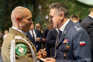 Świąteczne spotkanie mundurowych