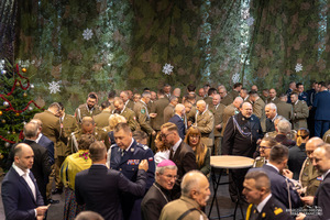 Świąteczne spotkanie mundurowych