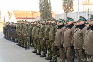 Ślubowanie nowo przyjętych funkcjonariuszy i święto patrona BiOSG