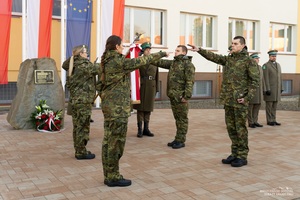 Ślubowanie nowo przyjętych funkcjonariuszy i święto patrona BiOSG