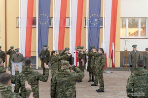 Ślubowanie nowo przyjętych funkcjonariuszy i święto patrona BiOSG