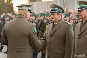 Ślubowanie nowo przyjętych funkcjonariuszy i święto patrona BiOSG