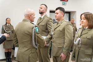 Awanse w korpusie chorążych i podoficerów w BiOSG