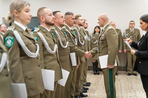 Awanse w korpusie chorążych i podoficerów w BiOSG