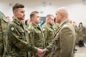 Awanse w korpusie chorążych i podoficerów w BiOSG