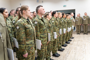 Awanse w korpusie chorążych i podoficerów w BiOSG