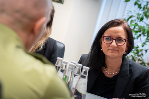 Szefowa IOM w Polsce z wizytą w BiOSG