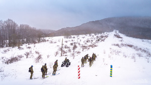 Skiturowe szkolenie SG i GOPR w Bieszczadach
