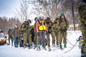 Skiturowe szkolenie SG i GOPR w Bieszczadach