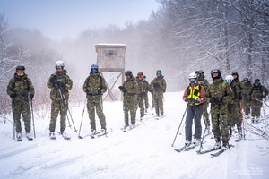 Skiturowe szkolenie SG i GOPR w Bieszczadach
