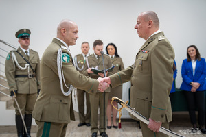 uroczystość w komendzie BIOSG uroczystość w komendzie BIOSG