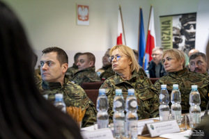 Odprawa roczna Bieszczadzkiego Oddziału SG w Ustrzykach Górnych