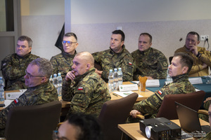 Odprawa roczna Bieszczadzkiego Oddziału SG w Ustrzykach Górnych