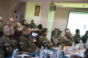 Odprawa roczna Bieszczadzkiego Oddziału SG w Ustrzykach Górnych