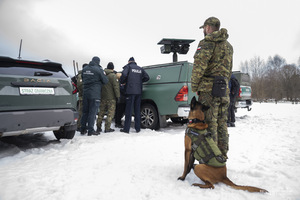 Odprawa roczna Bieszczadzkiego Oddziału SG w Ustrzykach Górnych