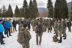 Odprawa roczna Bieszczadzkiego Oddziału SG w Ustrzykach Górnych