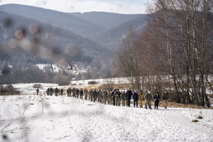 Odprawa roczna Bieszczadzkiego Oddziału SG w Ustrzykach Górnych